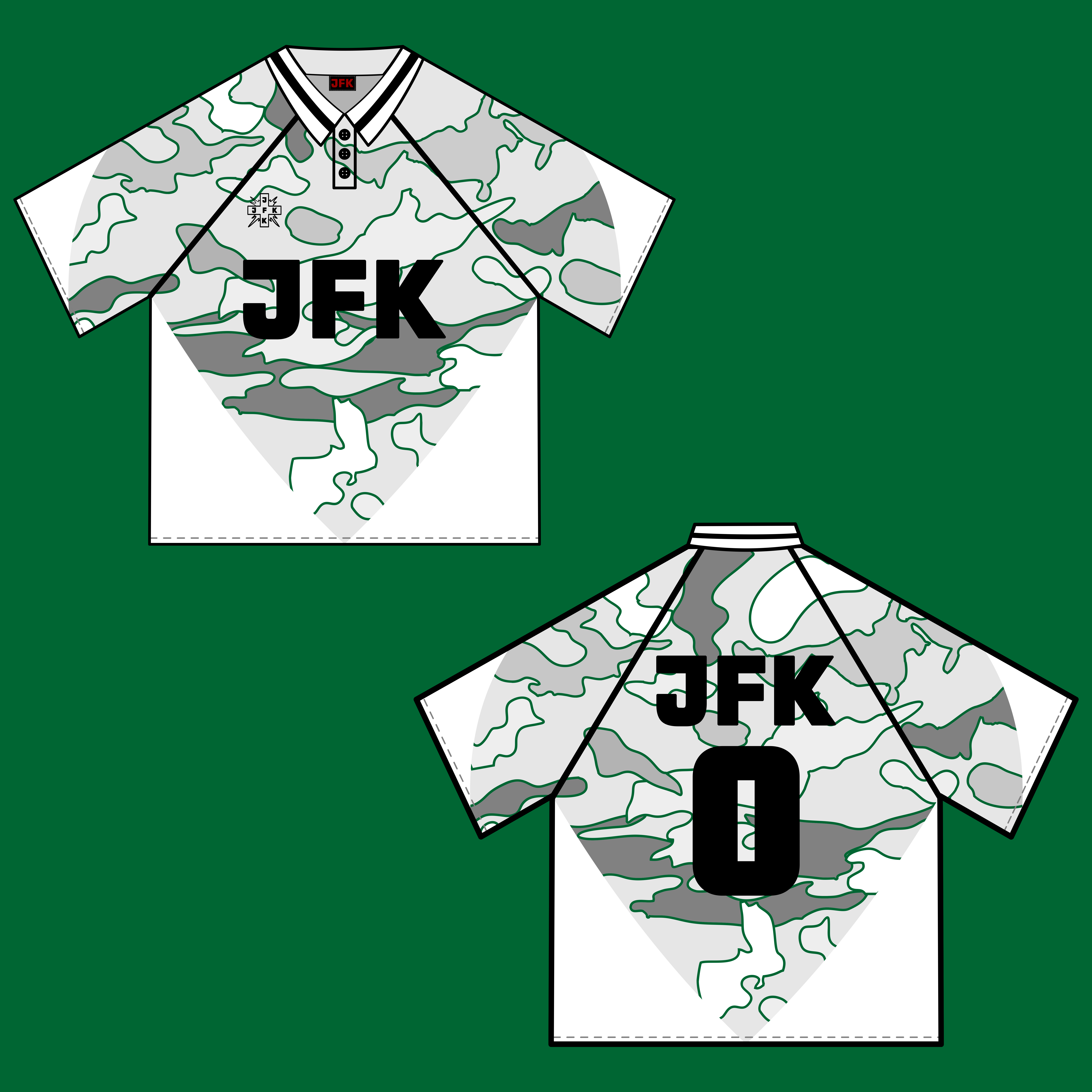 JFK WHITE CAMO