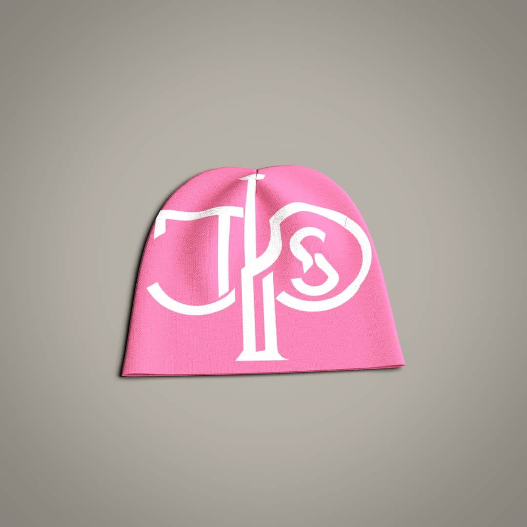 TBS Pink beanie