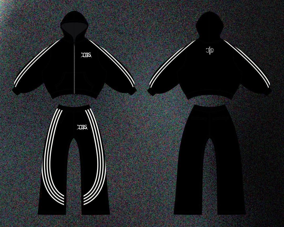 TBS FASHION TRACK SUIT(BLACK)