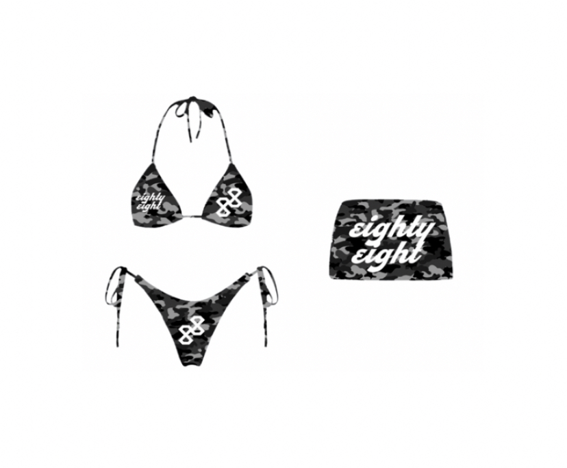 88camo bikini