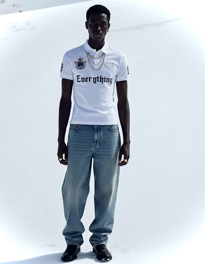 Everything88 white Siberia polo 