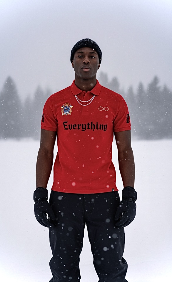 Everything88 Red monarch polo