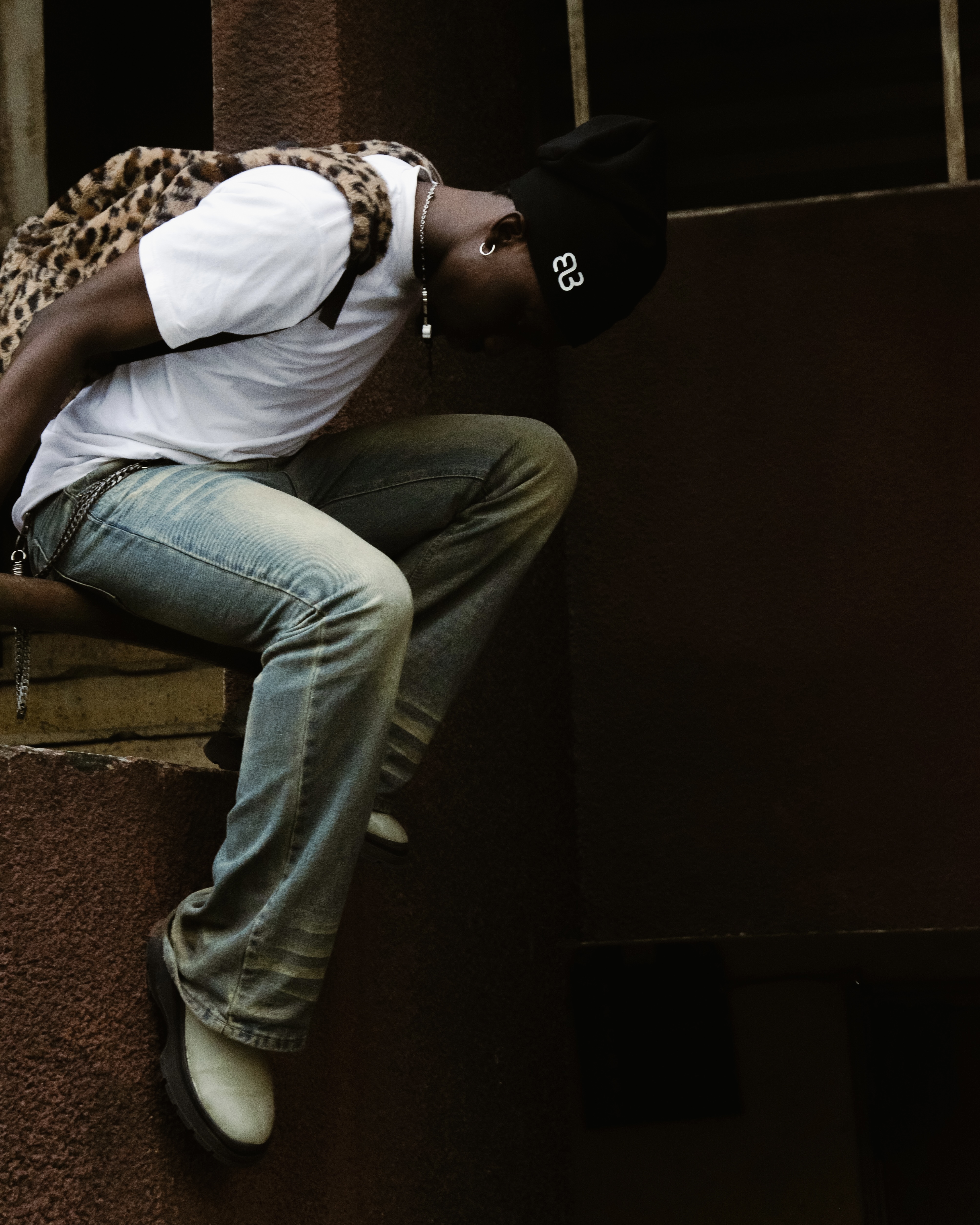 BOGA Slouched beanie (black)