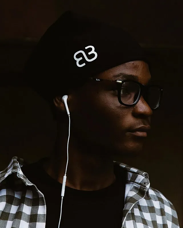 BOGA Slouched beanie (black)